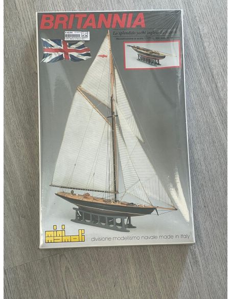 Mini Mamoli MM09 Britannia Kit yatch in legno 1:122 Modellino