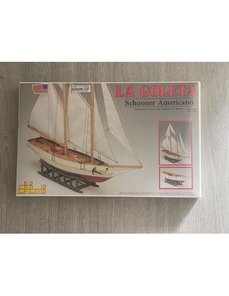 Mini Mamoli MM06 La Goleta Americana Flying Fish Kit in legno 1:122 Modellino