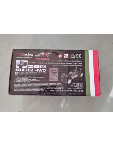 Italtrading EZRL078M Lancia Stratos Sanremo 1978 RFF Alen Kivimaki 1:10 Radiocomando