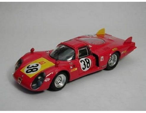 Best Model BT9252 ALFA ROMEO 33.2 N.38 5th LE MANS 1968 FACETTI-DINI 1:43 Modellino