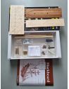 Mini Mamoli MV82 BLACKBEARD Corsair's Sloop 1:57 Kit Navi in Legno Box Rovinato