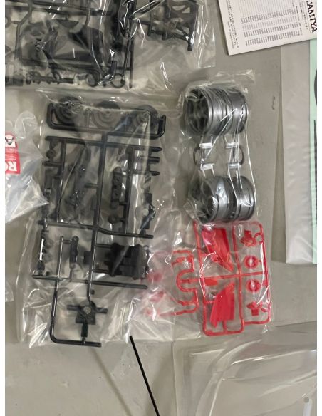 Tamiya 58582 LaFerrari 4WD Telaio TT02 1:10 Kit Modellino Box Rovinato