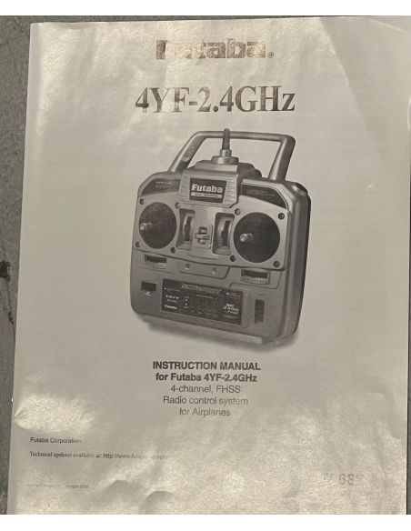 FUTABA 4YF R2004GH 2.4 GHZ DRY RADIOCOMANDO RADIO Box Rovinato
