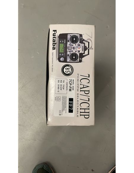 FUTABA 7CP-FM RADIOCOMANDO RADIO 7CAP/7CHP Box Rovinato