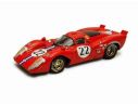 Best Model BT9259 FERRARI 312 P COUPE' N.22 6th 12H SEBRING 1970 PARKES/PARSON 1:43 Modellino