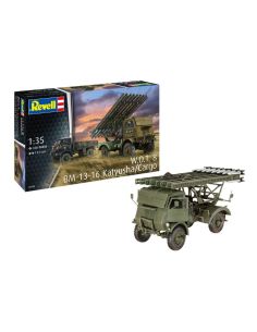 REVELL RV03338 W.O.T.8 BM-13-16 KATYUSHA/CARGO KIT 1:35...