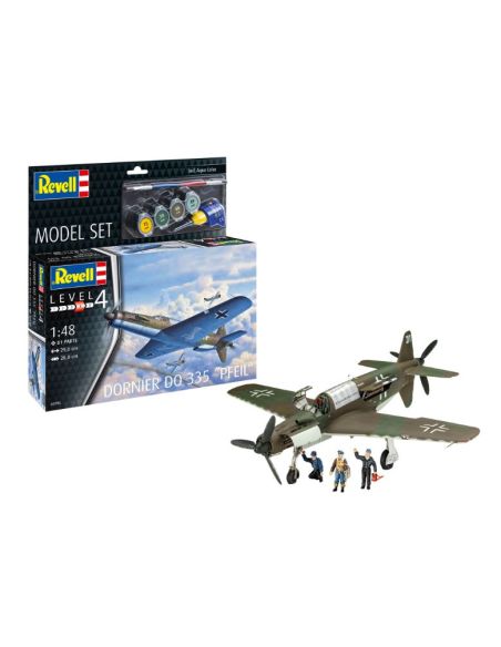 REVELL RV63795 MODEL SET DORNIER DO335 PFEIL KIT 1:48 Modellino