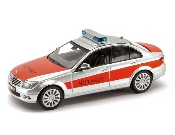 Schuco SH4923 MERCEDES C CLASS NOTARZT 1:43 Modellino