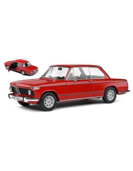 SOLIDO SL1808601 BMW 1602 1971 RED 1:18 Modellino