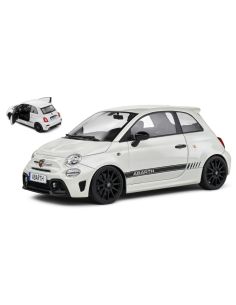 SOLIDO SL1811301 FIAT NUOVA 500 ABARTH 595 2022 WHITE...