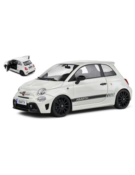 SOLIDO SL1811301 FIAT NUOVA 500 ABARTH 595 2022 WHITE 1:18 Modellino