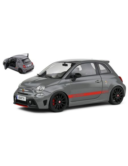 SOLIDO SL1811302 FIAT NUOVA 500 ABARTH 595 XSR YAMAHA EDITION 2022 GREY 1:18 Modellino