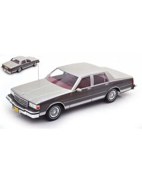 MODELCARGROUP MCG18267 CHEVROLET CAPRICE 1987 METALLIC GREY/BROWN 1:18 Modellino