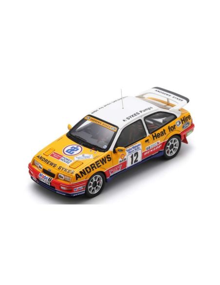 SPARK MODEL S8711 FORD SIERRA RS N.12 WINNER MANX RALLY 1989 BROOKES-WILSON 1:43 Modellino
