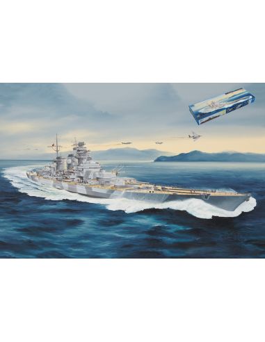TRUMPETER TP05371 NAVE DKM H CLASS BATTLESHIP KIT 1:350 Modellino