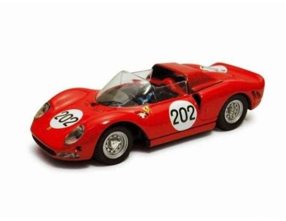 Best Model BT9268 FERRARI 275 P 2 N.202 RETIRED T.FLORIO 1965 PARKES-SCARFIOTTI 1:43 Modellino