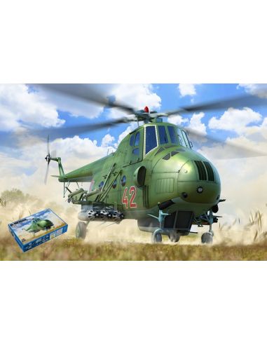 TRUMPETER TP05818 ELICOTTERO MI-4AV HOUND KIT 1:48 Modellino