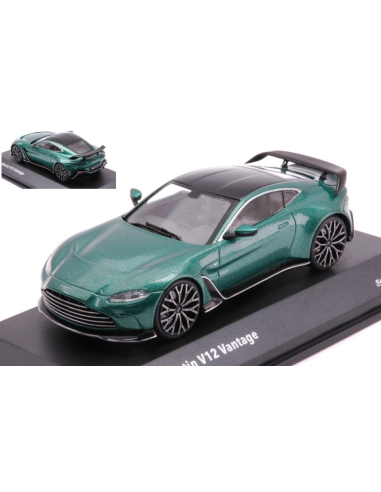 SOLIDO SL4314101 ASTON MARTIN V12 VANTAGE 2023 MET.GREEN 1:43 Modellino
