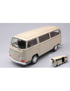 WELLY WE22472CR VW T2 BUS 1972 PASTEL CREAM 1:24 Modellino