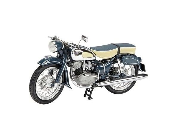 Schuco 6533 NSU MAX SITZBANK BLUE 1/10 Modellino