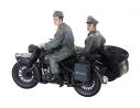 Schuco 6561 BMW R75 WEHRMACHT + SIDECAR 1/10 Modellino