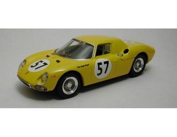 Best Model BT9277 FERRARI 250 LM N.57 10th LM 1966 NOBLET-DERNIER 1:43 Modellino