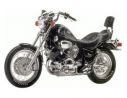 Schuco 6660 YAMAHA VIRAGO XV-110 BLACK 1/10 Modellino
