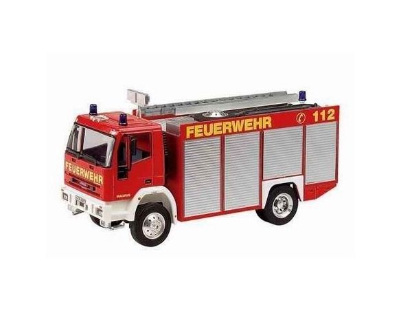 Schuco 7132 IVECO MAGIRUS RW2 FEUERWEHR 1/43 Modellino
