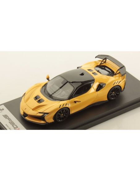 LOOKSMART LS551E FERRARI SF90 XX STRADALE GIALLO TRISTRATO 1:43 Modellino
