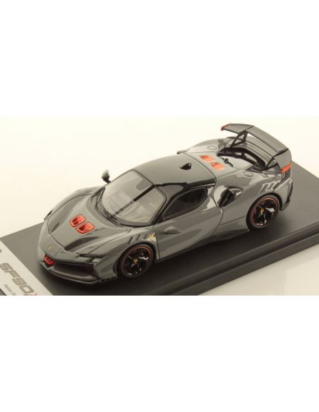 LOOKSMART LS551G FERRARI SF90 XX STRADALE GRIGIO NARDO 1:43 Modellino