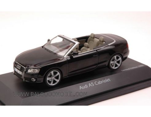 Schuco SH7283 AUDI A5 CABRIO BLACK 1:43 Modellino
