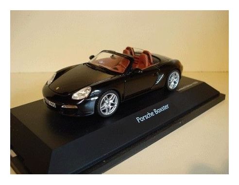 Schuco 7286 PORSCHE BOXSTER 2005 BLACK 1/43 Modellino