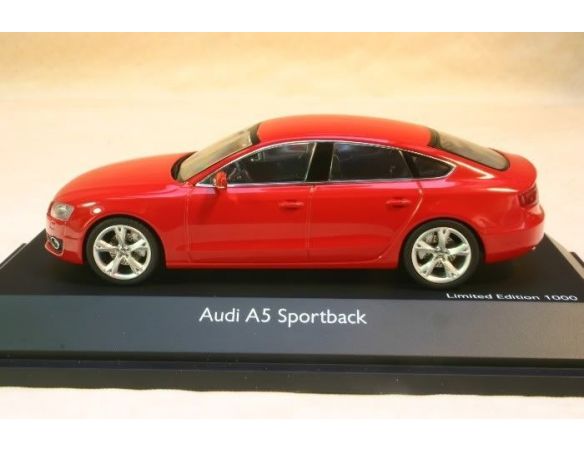 Schuco 7386 AUDI A5 SPORTBACK RED 1/43 Modellino