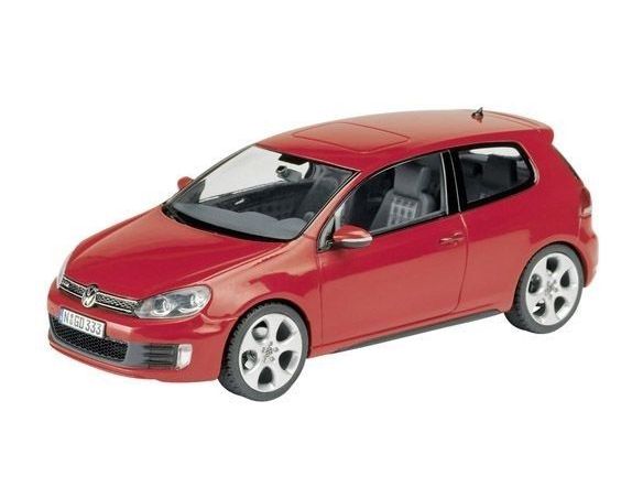 Schuco 7405 VW GOLF VI GTD RED 1/43 Modellino