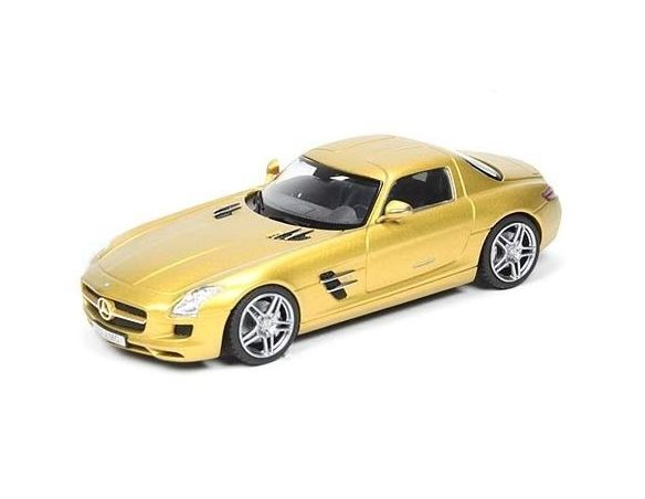 Schuco 7414 MERCEDES B. SLS AMG C197 GOLD 1/43 Modellino