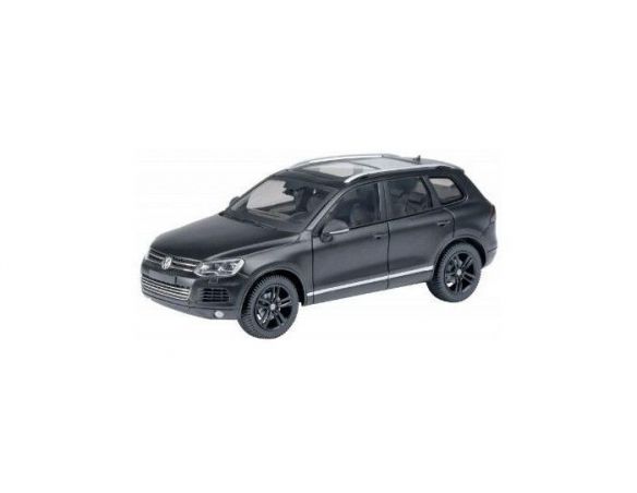 Schuco 7418 VW TOUAREG MATT BLACK 1/43 Modellino