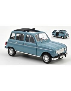 NOREV NV185255 RENAULT 4 L 1966 FRENCH BLUE 1:18 Modellino