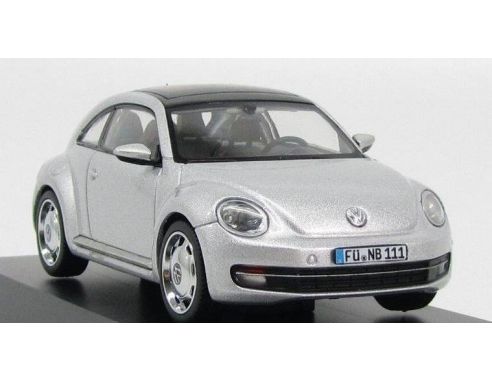 Schuco 7471 VW NEW BEETLE SILVER 1/43 Modellino