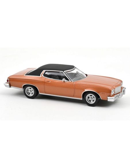 NOREV NV270587 FORD GRAN TORINO 1974 CHESTNUT BROWN JET CAR 1:43 Modellino