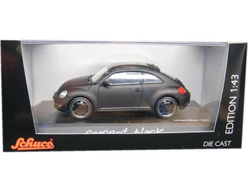 Schuco 7473 VW BEETLE COUPE MATT BLACK 1/43 Modellino