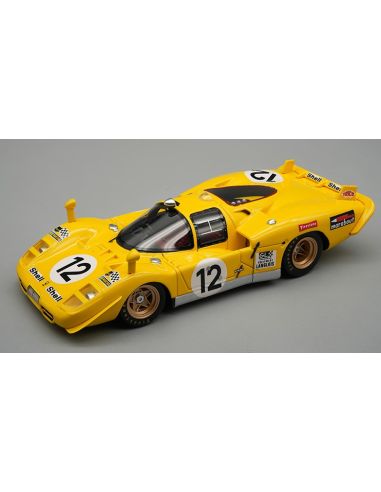 TECNOMODEL TMD4301F FERRARI 512 S N.12 ECURIE FRANCORCH.1970 DE FIERLAND-WALKER 1:43 Modellino