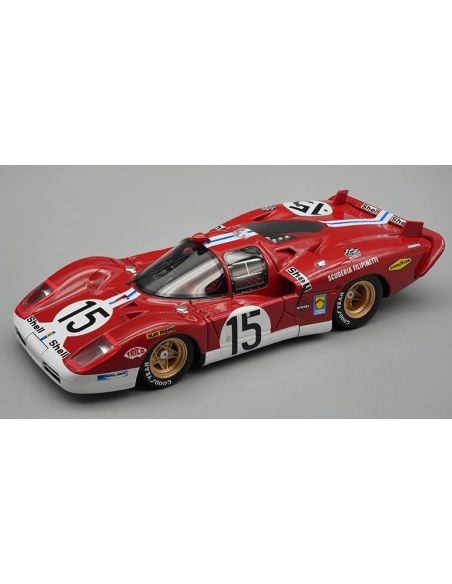 TECNOMODEL TMD4301H FERRARI 512 S FILIPPINETTI N.15 LE MANS 1970 PARKES-MULLER 1:43 Modellino