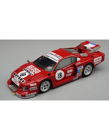 TECNOMODEL TMD4350C FERRARI 308 GTB TURBO 6H SILVERSTONE 1981 C.FACETTI/M.FINOTTO 1:43 Modellino