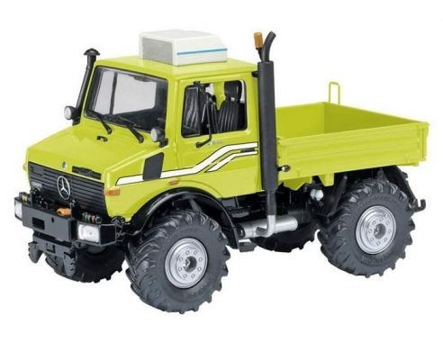 Schuco 7612 MB UNIMOG 1600 GREEN 1/32 Modellino