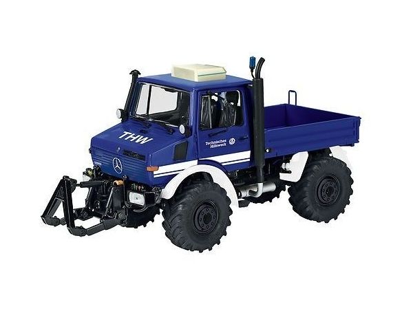 Schuco 7613 MB UNIMOG U1600 THW 1/32 Modellino