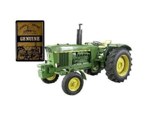 Schuco 7676 JOHN DEERE 3120 + TIN CARD 1/32 Modellino