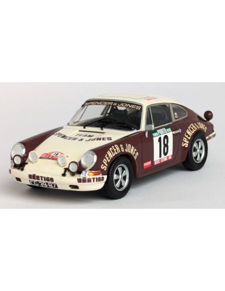TROFEU TFDSN228 PORSCHE 911 S RALLY OF PORTUGAL 1979 NUNES-MORAIS 1:43 Modellino