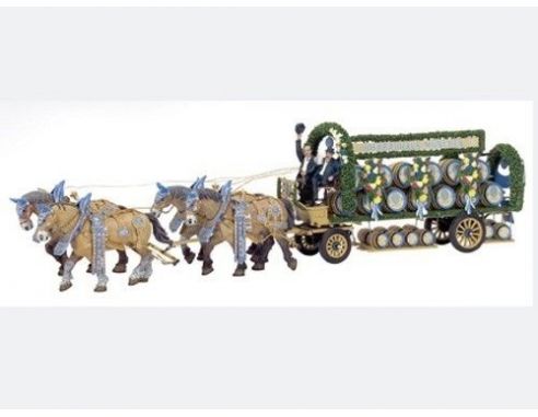 Schuco 8730011 BREWERY WAGON HOFBRAUHAUS MUNICH1/24 Modellino