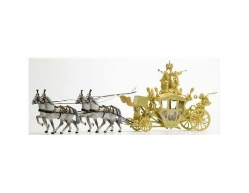 Schuco 8730027 CARROZZA CERIMONIALE KING LUDWIG II Modellino