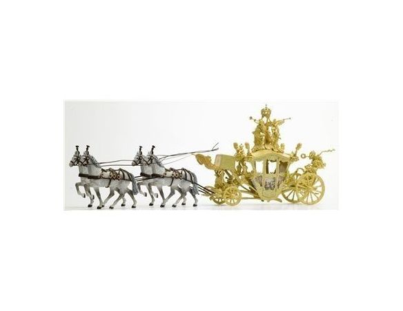 Schuco 8730027 CARROZZA CERIMONIALE KING LUDWIG II Modellino